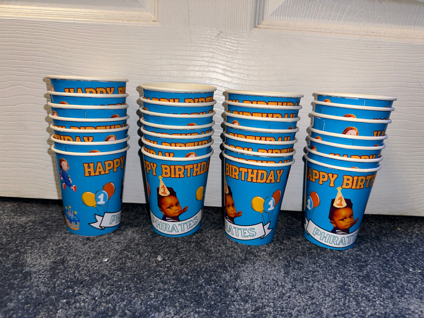 Custom Plates & Cups