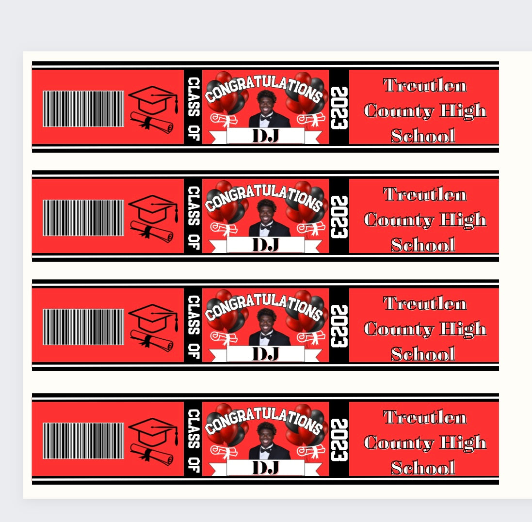 Water Bottle Labels
