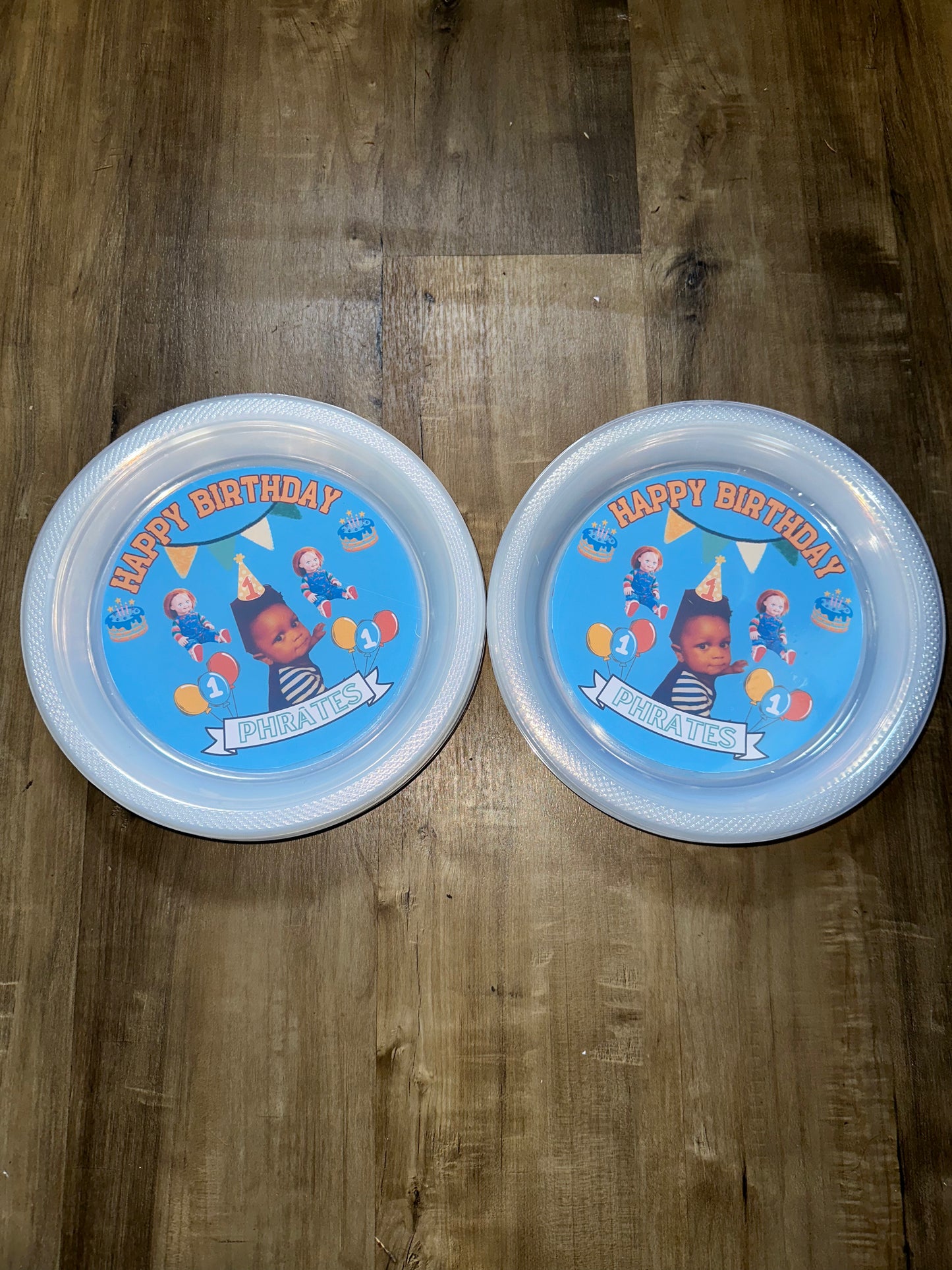 Custom Plates & Cups