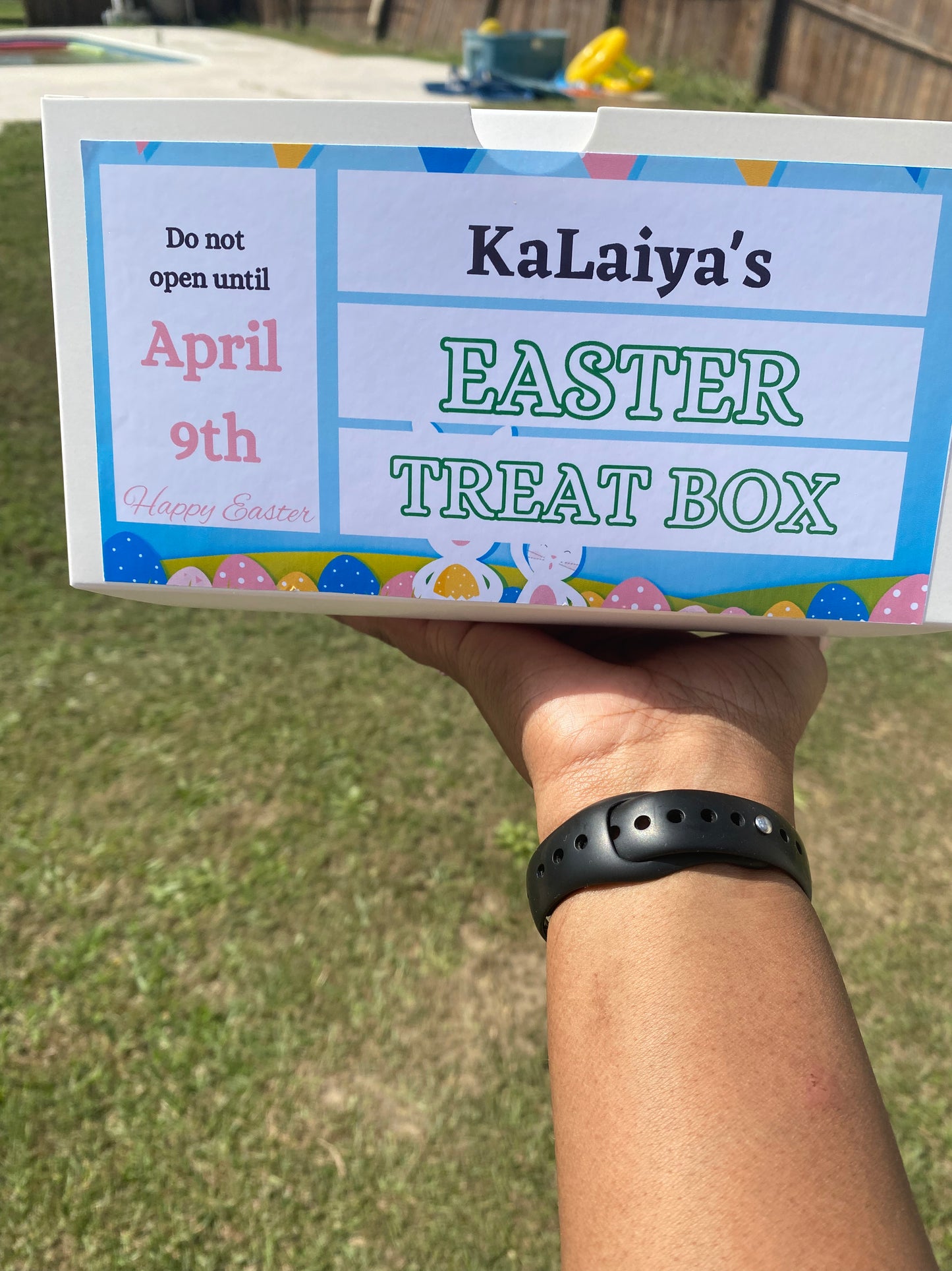 Easter Box (unfilled)