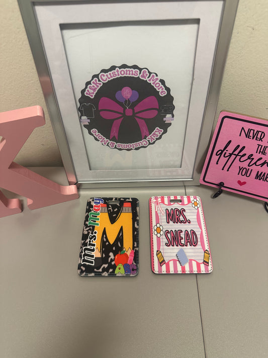 Custom Badge Holders