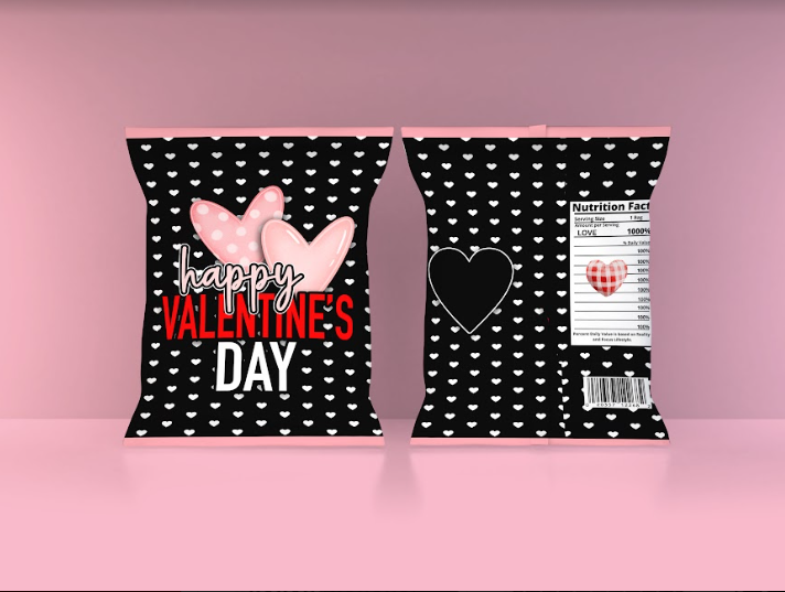 Valentine's Chip Bags